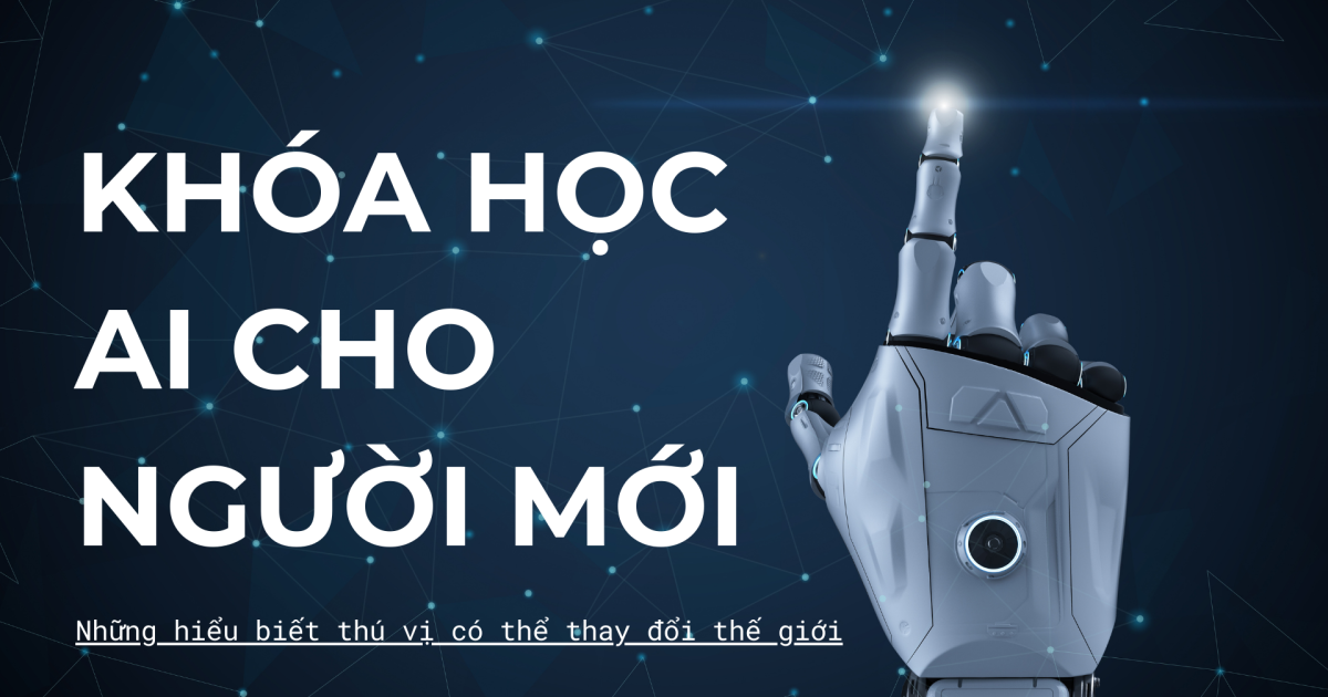 Khóa học AI cho người mới